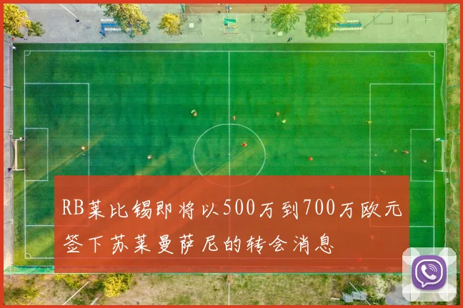 RB莱比锡即将以500万到700万欧元签下苏莱曼萨尼的转会消息
