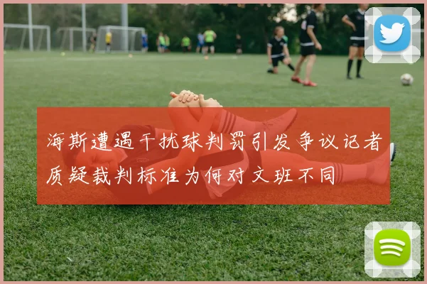 海斯遭遇干扰球判罚引发争议记者质疑裁判标准为何对文班不同